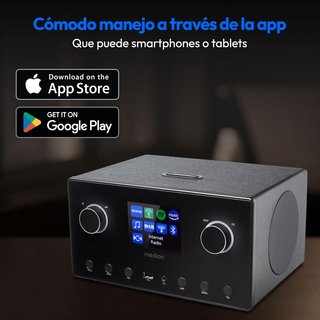 MEDION radio internet con subwoofer bluetooth