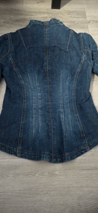 Chaqueta vaquera mujer estilo pirata