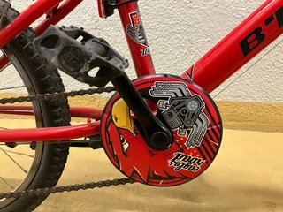 Bicicleta Btwin 20 Roja