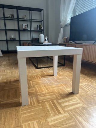 Mesa de centro blanca moderna