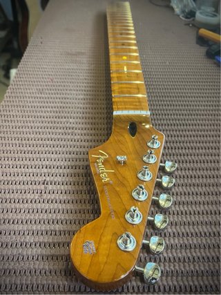 Mástil Stratocaster Tiger Flame
