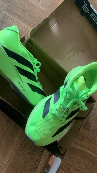 Adidas Adizero Talla 42 Verde Neón