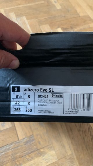 Adidas Adizero Talla 42 Verde Neón