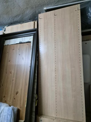 Puertas correderas armario Ikea blancas