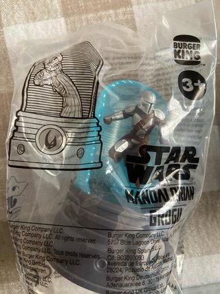Figura Star Wars Mandalorian Burger King