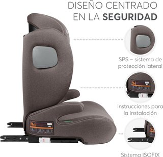 KikkaBoo silla coche seguridad infantil ajustable