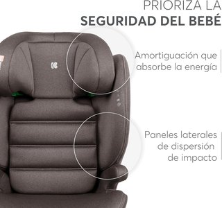 KikkaBoo silla coche seguridad infantil ajustable
