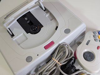 Consola Sega Saturn Blanca Japonesa
