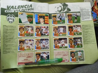 Liga 91-92 Libro de Cromos Fútbol 1ª División