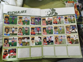 Liga 91-92 Libro de Cromos Fútbol 1ª División