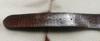 Cinturón  textura piel animal
