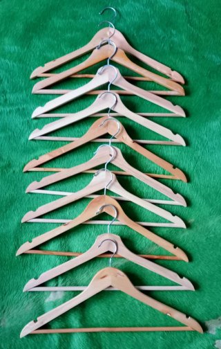 10 Perchas Madera