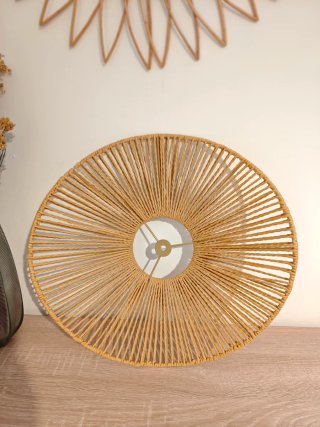 Lámpara Ratán Estilo Pamela Boho