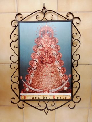 Azulejo Virgen del Rocío
