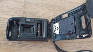 Olympus mju-1 Cámara Analógica Negra