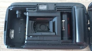Olympus mju-1 Cámara Analógica Negra