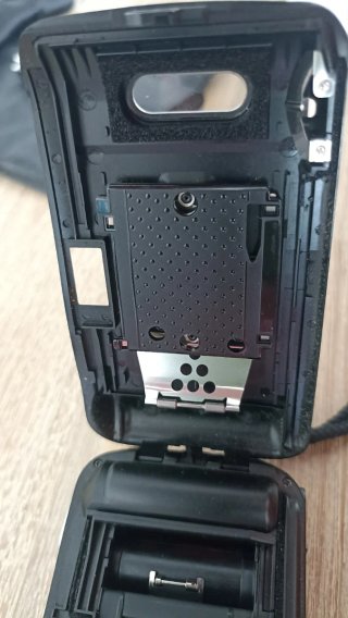 Olympus mju-1 Cámara Analógica Negra