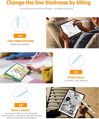 MYSTILUCK lápiz capacitivo carga rápida iPad