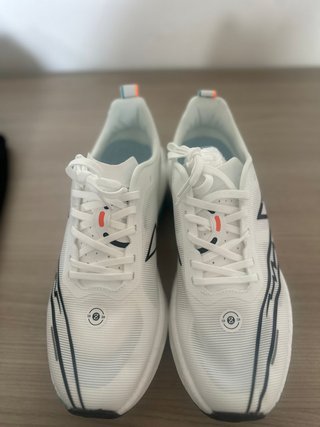 Scarpe da running uomo bianche e blu