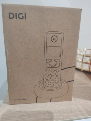 Teléfono Inalámbrico Alcatel E165 Marrón