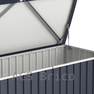 Baúl Arcón Metálico 770 L - 73x173x72 cm - Duramax