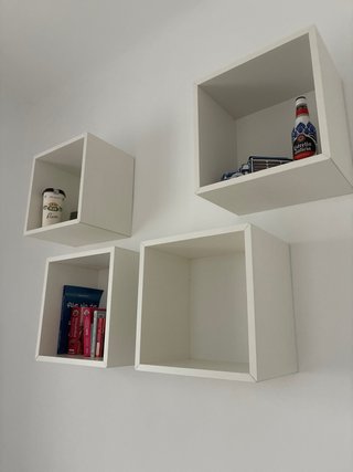 Estanterías Cubo Blancas Ikea
