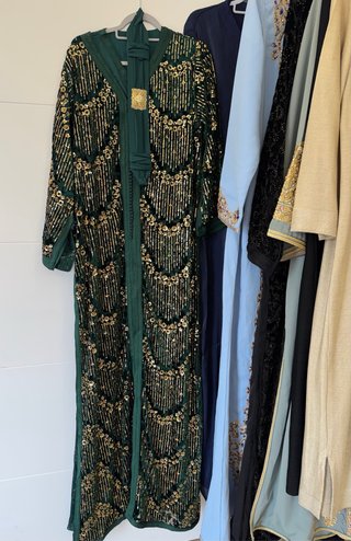Traje Terciopelo Lentejuelas Verde