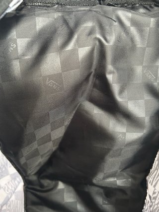 Mochila Vans Checkerboard Negra y Blanca