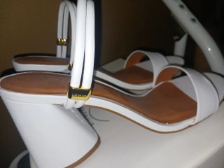 Sandalias LUZ DA LUA Blancas Talla 41