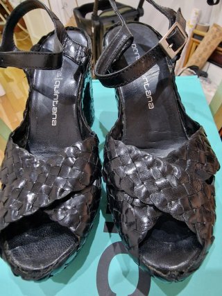 Sandalias Pons Quintana Talla 36 Negras