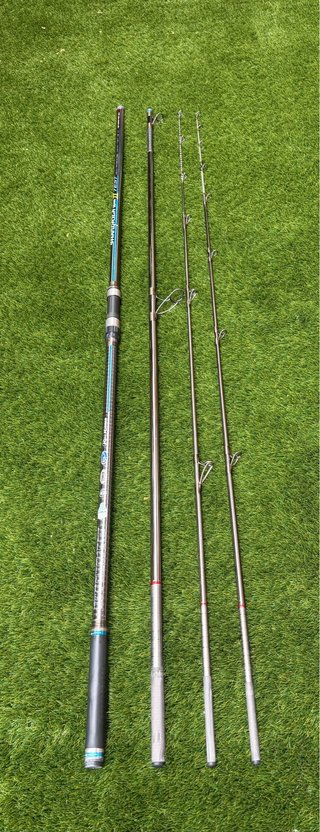 2 Canne da Pesca Shangrila + 2 Mulinelli Shimano