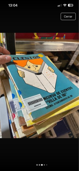 Lote 20 libros infantiles de biblioteca