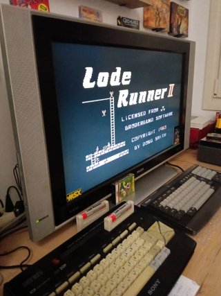 Juegos MSX Sony Lode Runner 1. Y 2 POR IMPOST