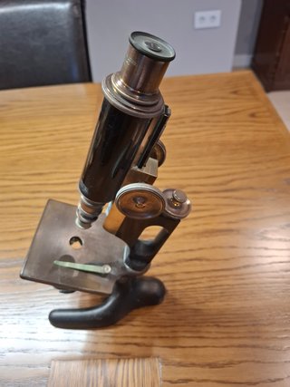 Microscopio Antiguo Krauss Bausch & Lomb