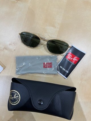 Gafas de Sol Ray-Ban RB3749 Dorado/Verde Metalicas