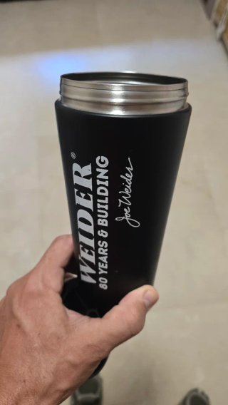 Botellín Weider Aluminio (nuevo sin usar)