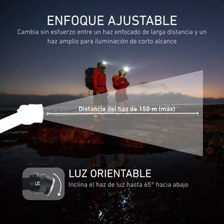 Ledlenser linterna frontal recargable LED