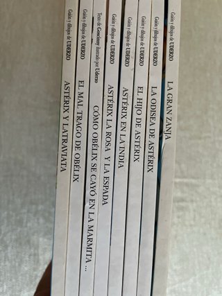 Lote 8 Cómics de Astérix • Ediciones Uderzo