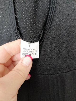 Culotte Ciclismo Negro con Diseño