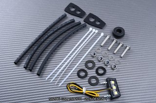 Portamatrículas corto SUZUKI GSR 750 2011 - 2016