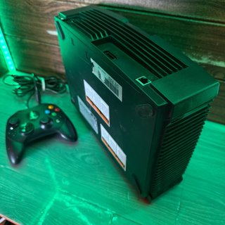 Xbox Clásica con 4 Juegos y Mando Original