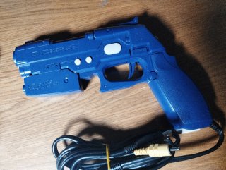 Pack 2 Pistolas Guncon 2 PS2 + Cableado