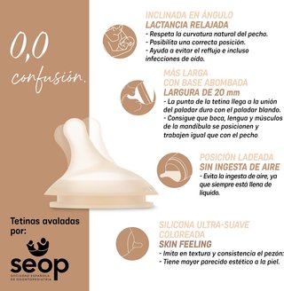 Suavinex biberón anticólicos tetina silicona
