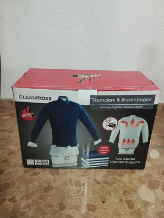 Plancha vertical camisas y blusas CLEANMAXX