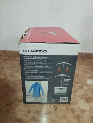 Plancha vertical camisas y blusas CLEANMAXX