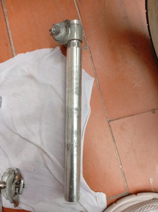 Tubo de sillín de bicicleta de aluminio