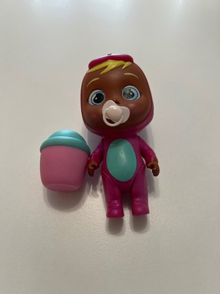 Muñeca Bebé Llorón con Biberón