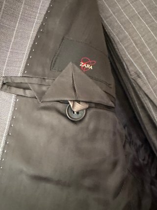 Traje de Raya Zara 2 Piezas Caballero