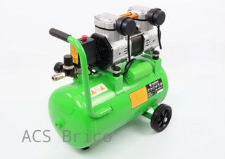 Compresor Aire Silencioso 24L - 2HP - 37185 - Saurium