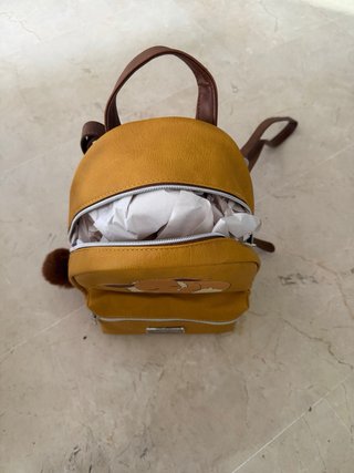 Mochila Eevee Pokemon NUEVA Marrón y Amarillo